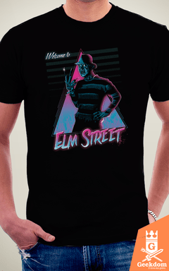Camiseta A Hora do Pesadelo - Bem-vindo à Elm Street - Ddjvigo | Geekdom Store | www.geekdomstore.com