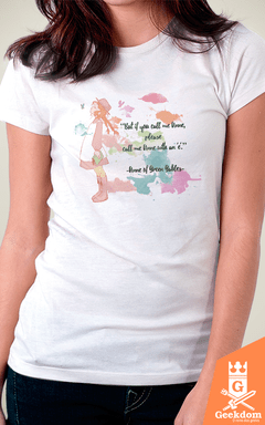 Camiseta Anne de Green Gables - Com E - by PsychoDelicia | Geekdom Store | www.geekdomstore.com