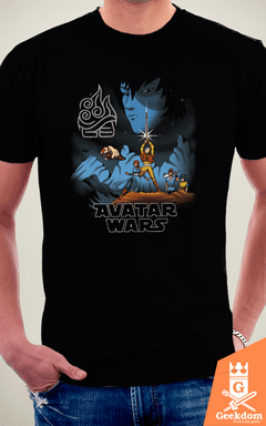 Camiseta Avatar Wars - by Vincent Trinidad Art | Geekdom Store | www.geekdomstore.com