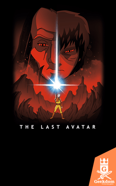 Camiseta Avatar Wars - O Último Avatar - by Vincent Trinidad Art | Geekdom Store | www.geekdomstore.com
