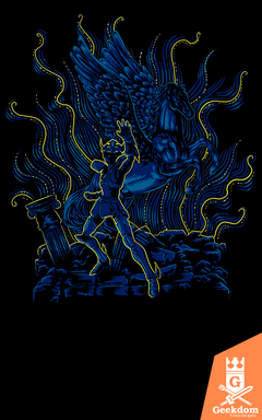 Camiseta Cavaleiros do Zodíaco - Pegasus Impressionista - by Ddjvigo | Geekdom Store | www.geekdomstore.com