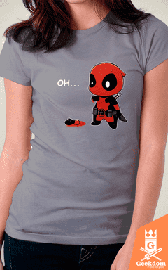 Camiseta Deadpool - Uma Mãozinha - by PsychoDelicia - comprar online