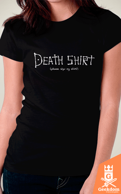 Camiseta Death Note - Assine Aqui - by Le Duc | Geekdom Store | www.geekdomstore.com