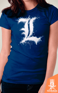 Camiseta Death Note - Ryuzaki - by Ddjvigo - Geekdom Store - Camisetas Geek Nerd