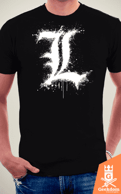 Camiseta Death Note - Ryuzaki - by Ddjvigo na internet