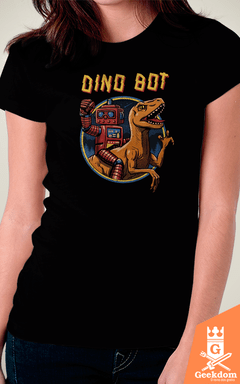Camiseta Dino Bot - by Vincent Trinidad Art | Geekdom Store | www.geekdomstore.com 