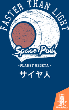 Camiseta Dragon Ball - Cápsula Espacial - by Ddjvigo