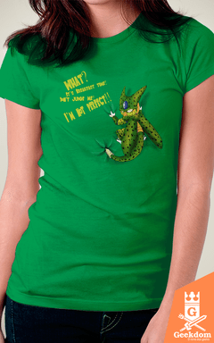 Camiseta Dragon Ball - Cell Imperfeito - by PsychoDelicia | Geekdom Store | www.geekdomstore.com
