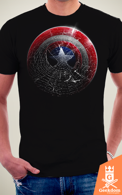 Camiseta Escudo Aranha - by RicoMambo na internet