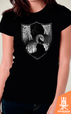 Camiseta Game of Thrones - Casa dos Lobos - by Vincent Trinidad Art | Geekdom Store | www.geekdomstore.com