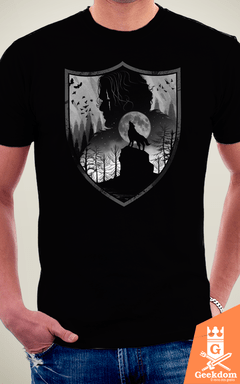 Camiseta Game of Thrones - Casa dos Lobos - by Vincent Trinidad Art | Geekdom Store | www.geekdomstore.com
