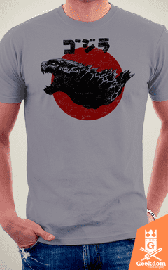 Camiseta Godzilla - Surgimento do Rei - by Ddjvigo - loja online