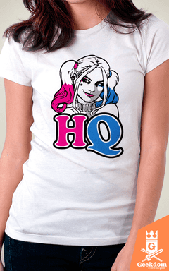 Camiseta Harley Quinn - Suicide Girl - by HugoHugo - Geekdom Store - Camisetas Geek Nerd