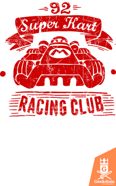 Camiseta Mario - Clube de Kart - by Azafran
