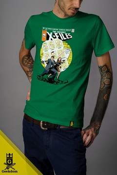 Camiseta Arquivo X em Quadrinhos - by Soletine | Geekdom Store | www.geekdomstore.com 