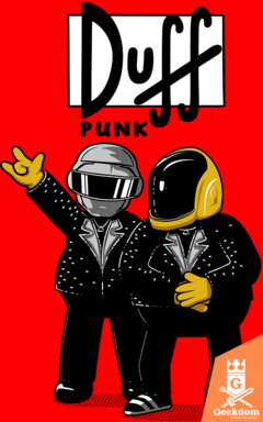 Camiseta Duff Punk - by Le Duc | www.geekdomstore.com