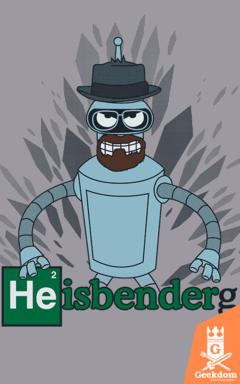 Camiseta Heisbenderg - by Azafran | www.geekdomstore.com