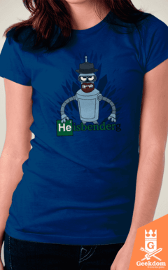 Camiseta Heisbenderg - by Azafran | www.geekdomstore.com