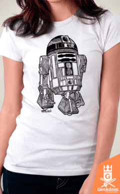 Camiseta Star Wars - R2D2 - by Andrei | www.geekdomstore.com