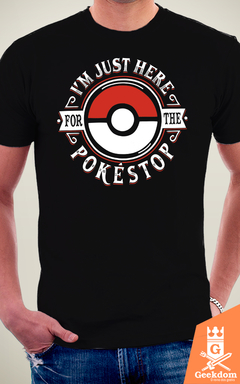 Camiseta Pokémon - Pokestop - by Olipop na internet