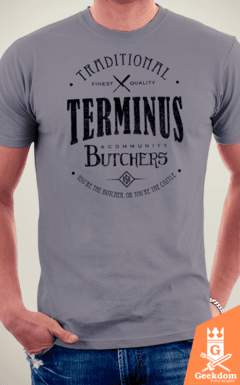 Camiseta The Walking Dead - Terminus Butchers - by Olipop | www.geekdomstore.com