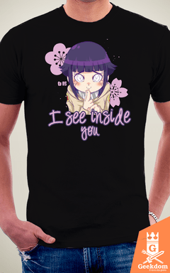 Camiseta Naruto - A Visão de Hinata - by PsychoDelicia | Geekdom Store | www.geekdomstore.com