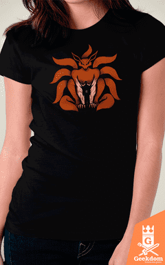 Camiseta Naruto - Shinobi de Nove Caudas - by Pigboom - comprar online