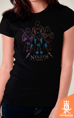 Camiseta Ninja Creed - by Le Duc - comprar online