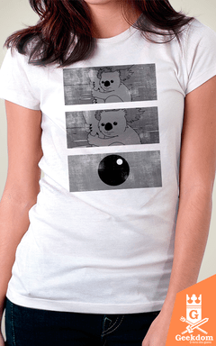 Camiseta Koala - Olhar - by PsychoDelicia | Geekdom Store | www.geekdomstore.com