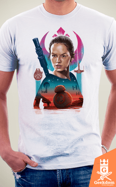 Camiseta Star Wars - A Força Despertou - by Vincent Trinidad Art | Geekdom Store | www.geekdomstore.com