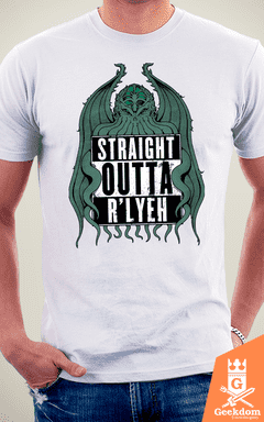 Camiseta Straight Outta R'lyeh - by Pigboom - loja online