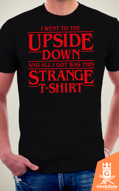 Camiseta Stranger Things - Strange T-Shirt - by Olipop | Geekdom Store | www.geekdomstore.com