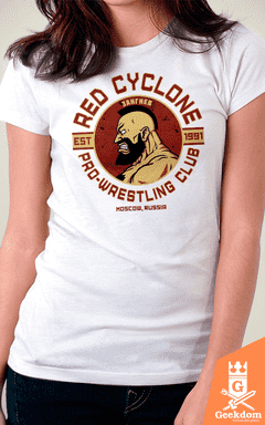 Camiseta Street Fighter - Red Cyclone - by Pigboom - comprar online