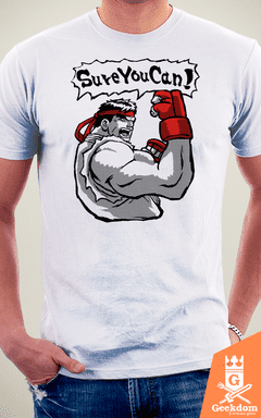 Camiseta Street Fighter - SureYouCan - by HugoHugo na internet