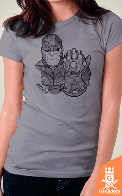 Camiseta Thanos - by Andrei - Geekdom Store - Camisetas Geek Nerd