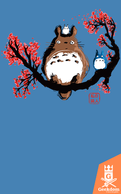 Camiseta Totoro - Vigia da Floresta - by Le Duc | Geekdom Store | www.geekdomstore.com