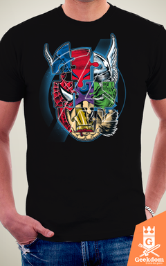 Camiseta Vingadores - Super Heróis - by RicoMambo na internet