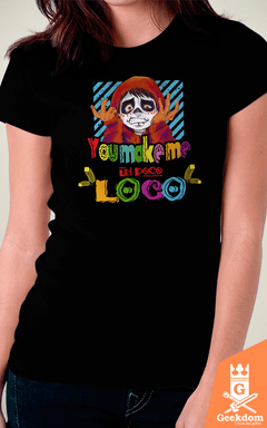 Camiseta Viva - Un Poco Loco - by PsychoDelicia | Geekdom Store | www.geekdomstore.com
