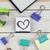Sello 3,5 x 3,5 cm ( Corazon )