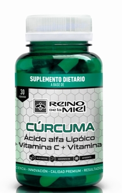 Cúrcuma + Ácido Alfa Lipoico - Reino de la Miel - comprar online