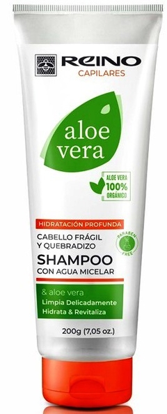 Aloe Vera Shampoo con Agua Micelar - Reino