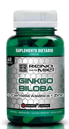 Ginkgo Biloba + Centella Asiática - Reino de la Miel en internet