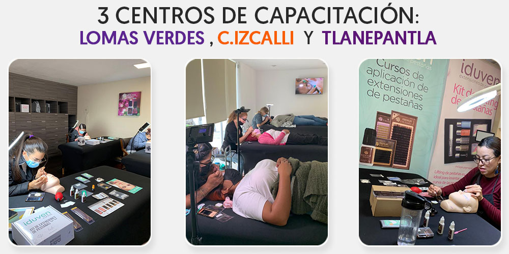 Cursos de extensiones de pestañas CDMX y EdoMex