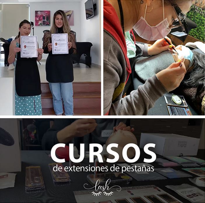 extensiones de pestañas curso