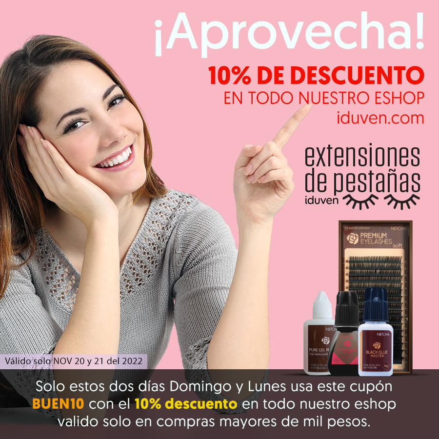 Extensiones de pestañas descuentos