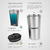 Vaso Térmico Waterdog Acero Inoxidable 350 ml - comprar online