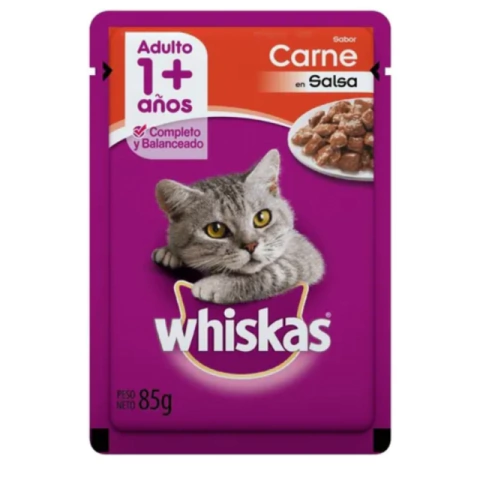Whiskas Pouch Adulto Carne