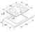 CANDY CH64BVT ANAFE VTROCERAMICO ZONA FLEX (1792) en internet