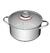 VOLF VO7842 CACEROLA DE 24CM TAPA VIDRIO (7842) - comprar online