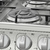 GENERAL ELECTRIC CG756I COCINA GAS 55 INOX GRILLAS FUNDICION (9080) - Artefactos Exclusivos